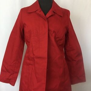 Old Navy Red Peacoat long size small
